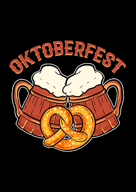 Oktoberfest Beer Pretzel