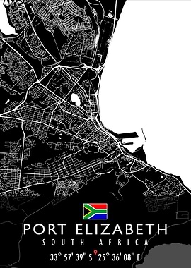 PORT ELIZABETH MAP