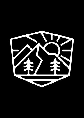 Sunrise and Mountain