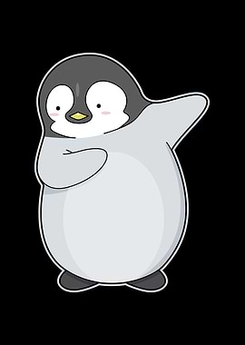Dabbing Penguin