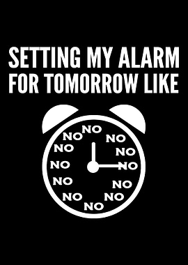 No work tomorrow Night Per