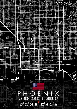 PHOENIX MAP USA