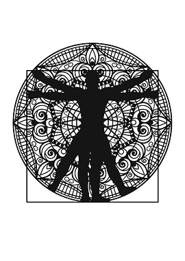 Vitruvian Man Da Vinci