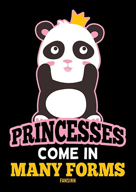 Princess girl panda pandal