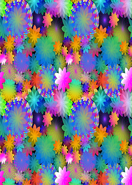 Flower graphic design