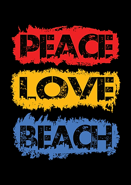 Peace Love Beach