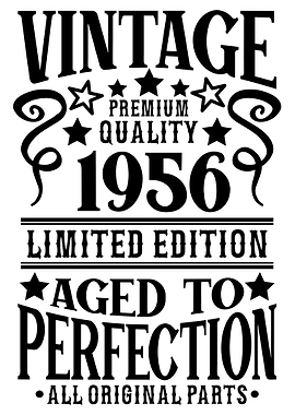 Vintage Birthday 1956