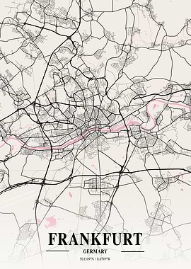 Frankfurt Neapolitan Map