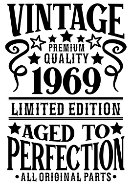 Vintage Birthday 1969