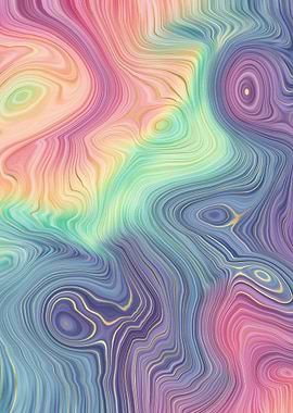 Rainbow Strata Texture 13