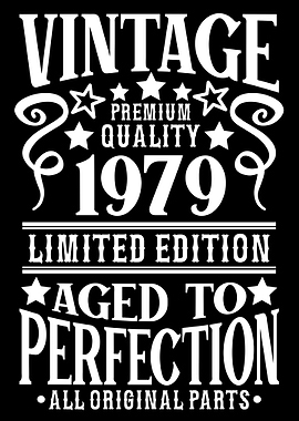 Vintage Birthday 1979