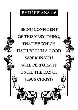 Philippians 1 6