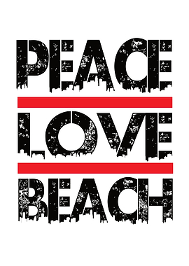 Peace Love Beach