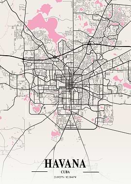 Havana Neapolitan Map