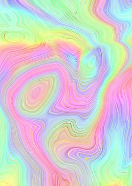 Rainbow Strata Texture 16