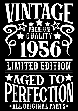 Vintage Birthday 1956