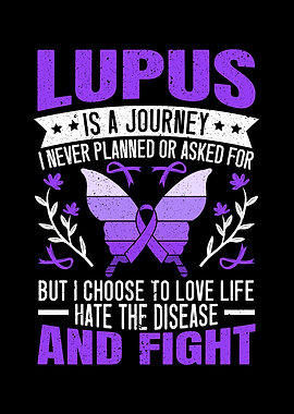 Lupus Awareness Butterfly