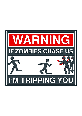 if zombie chase us
