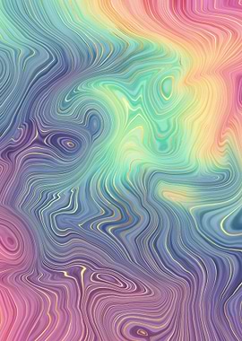 Rainbow Strata Texture 18