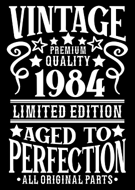 Vintage Birthday 1984