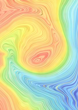 Rainbow Strata Texture 17