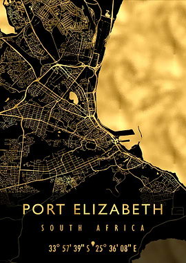 PORT ELIZABETH MAP
