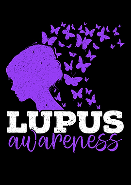 Lupus Awareness Butterfly