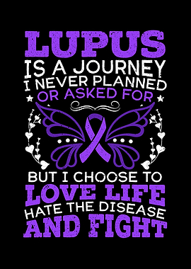 Lupus Awareness Butterfly