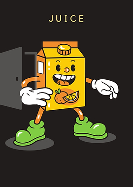 Juice Show Cartoon