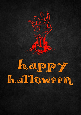 07 Happy halloween hand 0