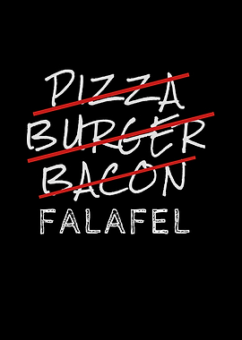 Falafel No Pizza Vegan
