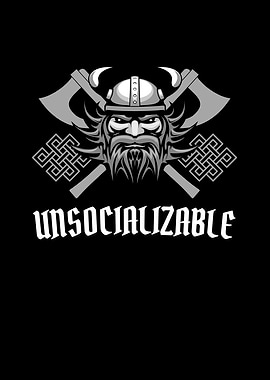 Unsocializable Grim Viking