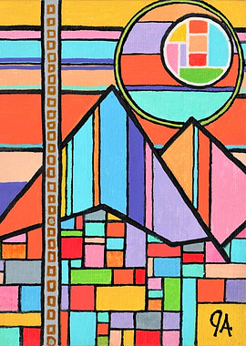 Solar Mountain Eclipse