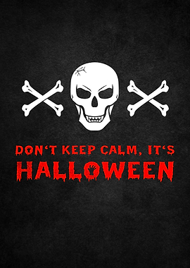 20 Dont keep calm skull