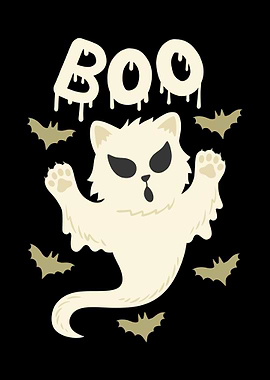 Halloween Cat Ghost