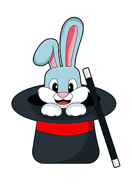 Rabbit Magician Magic wand
