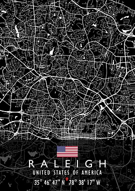 RALEIGH MAP USA