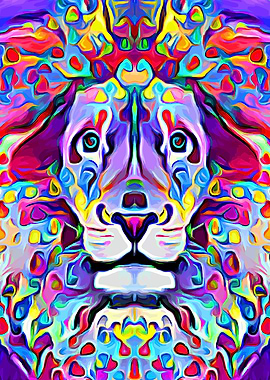 Lion Colorful Candies
