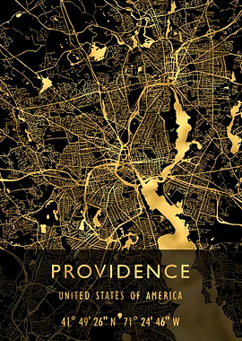 PROVIDENCE MAP USA