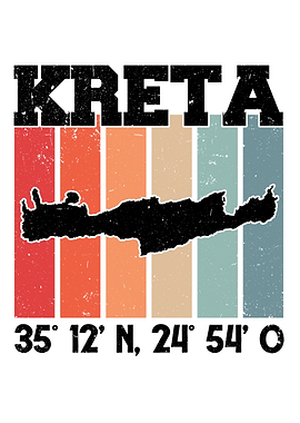 Crete Coordinates Greece