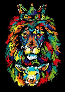 Lion And Lamb