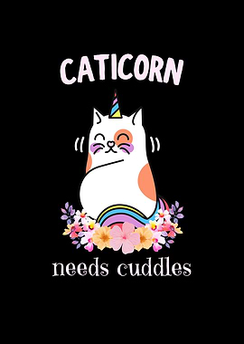 Caticorn Needs Cuddles