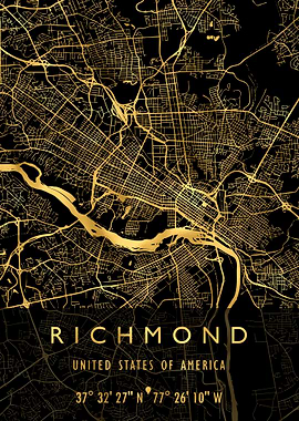 RICHMOND MAP USA