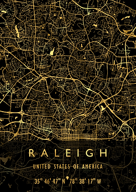 RALEIGH MAP USA