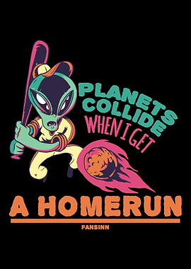 Baseball space extraterres