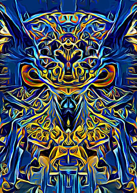 Owl Abstract