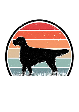 English Setter Retro