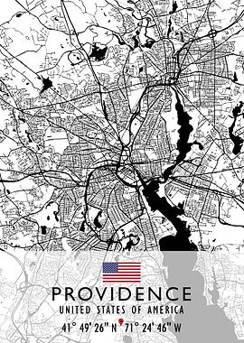 PROVIDENCE MAP USA