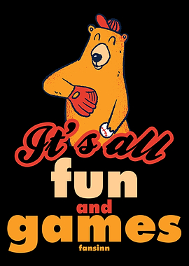 Baseball Brown Bear Forest