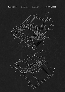 Nintendo DS patent
